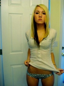 Brunette with a hot body