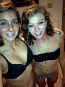 Beautiful curly girlfriend
